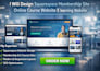 design squarespace membership site online course website e learning website
